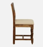 Uelvora Sheesham Wood Dining Set in Light Earth Finish - Image 7