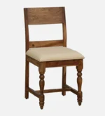 Uelvora Sheesham Wood Dining Set in Light Earth Finish - Image 6
