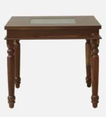 Uelvora Sheesham Wood Dining Set in Light Earth Finish - Image 4