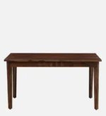 Uildwood Rustic Reclaimed Wood 6 Seater Farmhouse Dining Table in Distressed Brown - Image 3