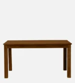 Uildwood Rustic Reclaimed Wood 6 Seater Farmhouse Dining Table in Distressed Brown - Image 5
