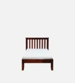 Uivora Wooden Single Bed with Elegant Look in Natural Grain Finish for Home Interiors - Image 4