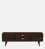 Vabir Large Solid Wood TV Cabinet In Classic Rustic Grain Finish - Image 9