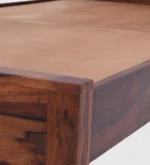 Vimbera Solid Wood Single Bed in Rustic Natural Tone - Image 4