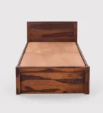 Vimbera Solid Wood Single Bed in Rustic Natural Tone - Image 6