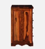 Vinster Contemporary Dressing Unit in Walnut Finish - Image 4