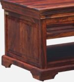 Wenge Wood Contemporary Coffee Table in Espresso Brown - Image 2