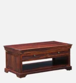 Wenge Wood Contemporary Coffee Table in Espresso Brown - Image 4