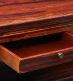 Wenge Wood Contemporary Coffee Table in Espresso Brown - Image 5