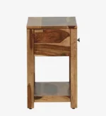 Wexora Premium Wooden Night Stand with Storage Drawer - Image 7