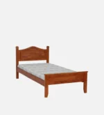 Wexora Solid Sheesham Wood Single Bed with Strong Base in Natural Finish for Home - Image 6