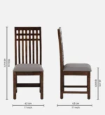 Worvesta Wooden 8 Seater Dining Set in Provincial Teak Finish - Image 3