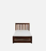 Wrvixa Minimal Sheesham Wood Single Bed Frame - Image 3