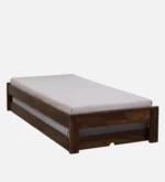 Yalvora Premium Wooden Single Bed in Natural Grain Texture - Image 9