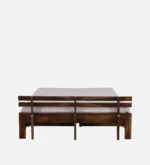 Yaturyx Sheesham Wood Storage Bed in Raw Natural Finish - Image 3