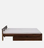 Yaturyx Sheesham Wood Storage Bed in Raw Natural Finish - Image 5