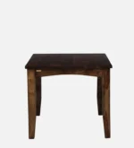 Ylara Solid Sheesham Wood 4 Seater Dining Table in Natural Teak Finish - Image 7