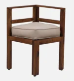 Yorvella Solid Wood Dining Table Set in Natural Harmony Finish - Image 10