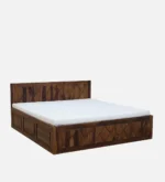 Yrbanova Contemporary Storage Bed with Luxury Finish - Image 2
