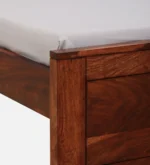 Yrvon Queen Size Bed Without Storage in Smoked Walnut Finish by Elmarq - Image 5