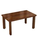 Zenvoria Sheesham Wood 6 Seater Dining Set In Scratch Resistant Provincial Teak Finish With Bench - Image 7