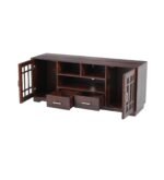 Best wooden tv unit for living room with storage - Image 3