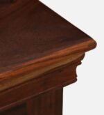 Wrevolk Solid Wood Nightstand in Golden Fawn Finish with Open Shelf4 - Image 2
