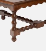 Jackfruit Wood Traditional Coffee Table in Dark Mahogany - Image 2