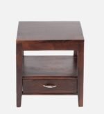 Grevyn Sheesham Wood Bedside Table in Copper Fern Natural Finish - Image 2
