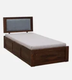 Eakvera Solid Wood Single Bed in Light Natural Finish - Image 3