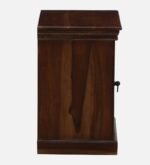 Wrevolk Solid Wood Nightstand in Golden Fawn Finish with Open Shelf4 - Image 4