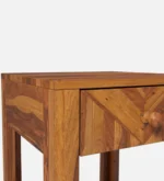 Frevyn Mango Wood Bedside Table in Dusty Hazel Finish - Image 5