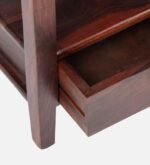 Grevyn Sheesham Wood Bedside Table in Copper Fern Natural Finish - Image 3