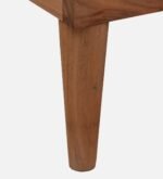 Sovren Solid Wood Bedside Table in Warm Clay Natural Finish - Image 4