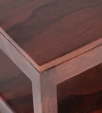 Grevyn Sheesham Wood Bedside Table in Copper Fern Natural Finish - Image 5