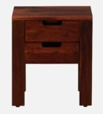 Orlan Solid Wood Nightstand in Ashwood Mist Finish with Open Shelf - Image 5