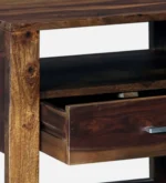 Brynn Mango Wood Bedside Table in Natural Brown Finish - Image 5