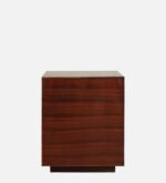 Zovren Solid Wood Bedside Table in Dusty Ember Natural Finish - Image 5