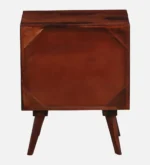 Felorn Sheesham Wood Bedside Table in Twilight Walnut Natural Finish - Image 7