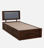 Eakvera Solid Wood Single Bed in Light Natural Finish - Image 5