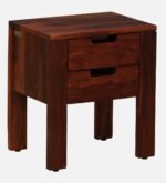 Orlan Solid Wood Nightstand in Ashwood Mist Finish with Open Shelf - Image 7