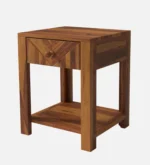 Frevyn Mango Wood Bedside Table in Dusty Hazel Finish - Image 8