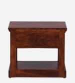 Ulvren Acacia Wood Bedside Table in Golden Loam Natural Finish - Image 7