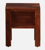 Orlan Solid Wood Nightstand in Ashwood Mist Finish with Open Shelf - Image 9