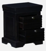 Veldorn Solid Wood Bedside Table in Pale Moss Finish - Image 6