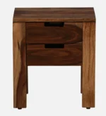 Wolde Acacia Wood Bedside Table in Pale Dusk Natural Finish - Image 7