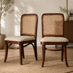 Kosmo Teak Wood Dining Chair In NaturalFinish