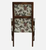 Siting Sheesham Wood Arm Chair In Provincial Teak Finish - Image 5