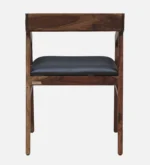 klint Sheesham Wood Arm Chair In Honey Oak Finish - Image 7