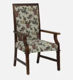 Siting Sheesham Wood Arm Chair In Provincial Teak Finish - Image 3